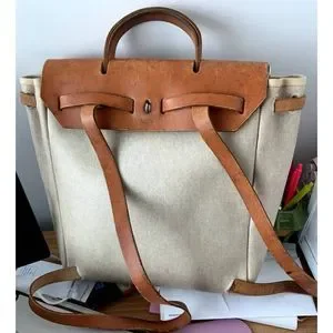 Auth Hermes Yale Bag Ad PM Backpack Rucksack Engraved □B toile H Hermes | Bags | Auth Hermes Yale Bag Ad Pm Backpack Rucksack  main image 2
